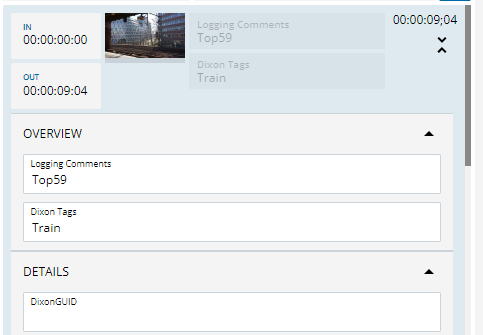 Editing the metadata fields.