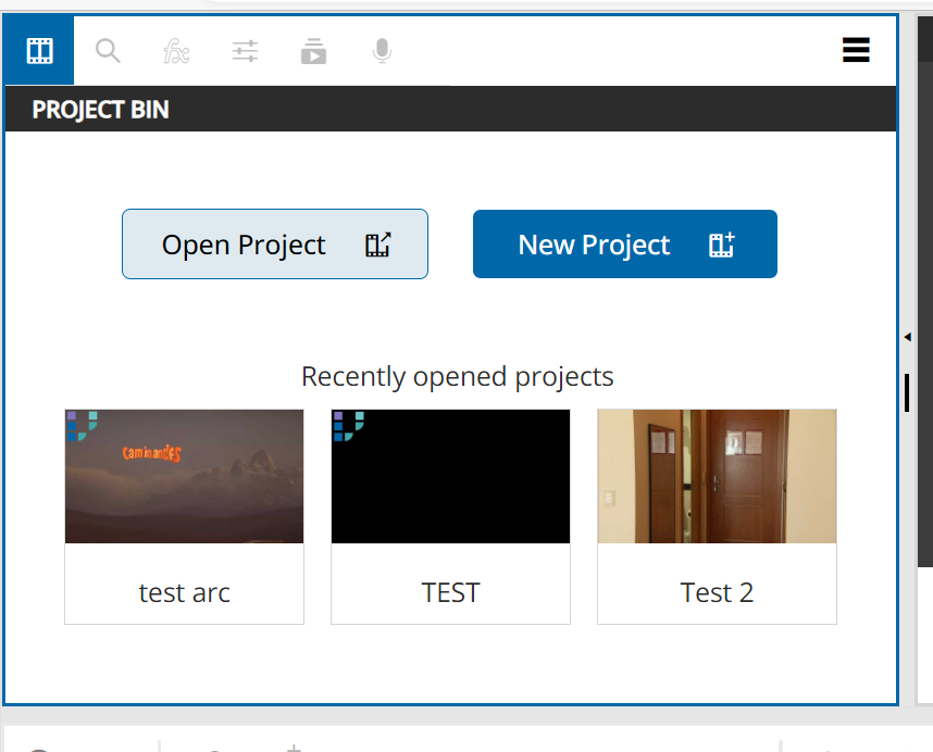 Create a new project