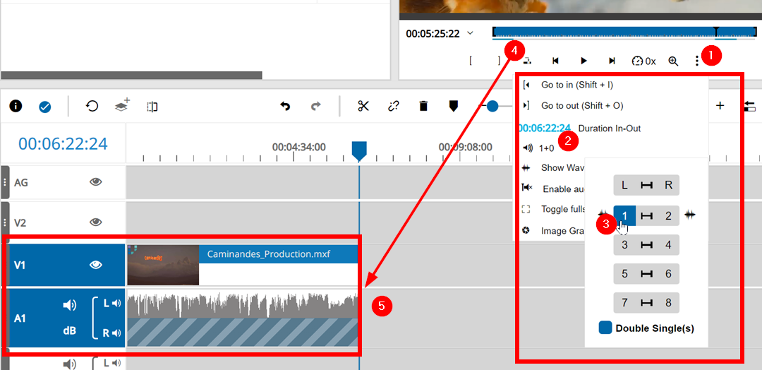Adding muted channels