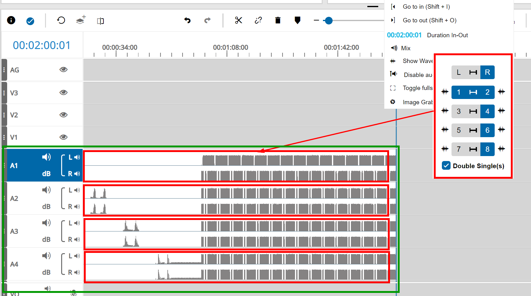 Doubling single channels