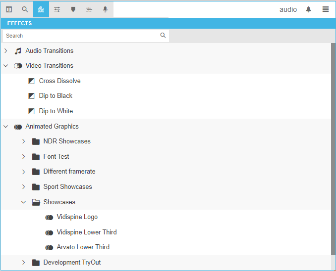 Animated graphics availability