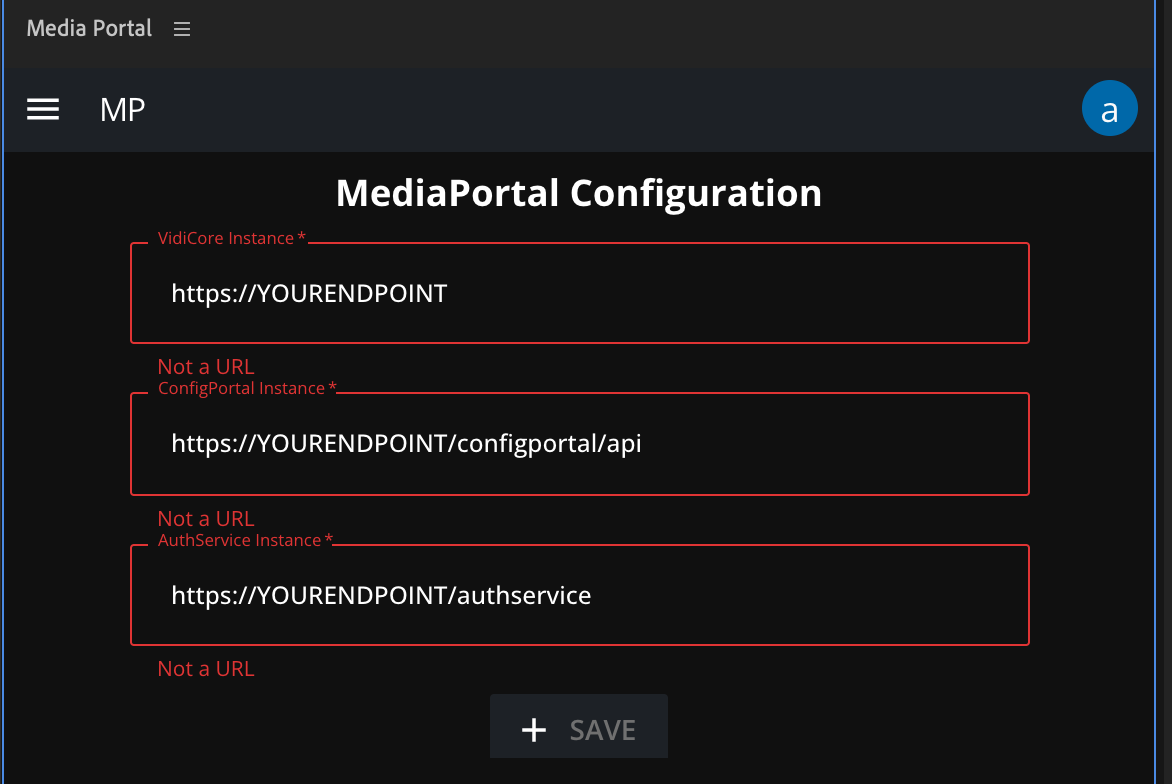Setting up endpoints
