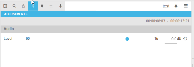 Voice-over settings