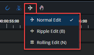 Switching between trim modes