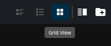 Toggle Grid View on the menu