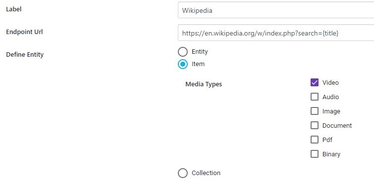 Differentiate media types