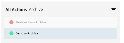 Narrow down applicable workflows
