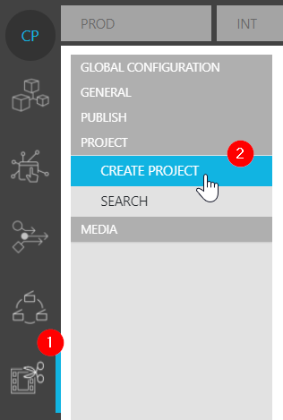 Configuration option location in CP