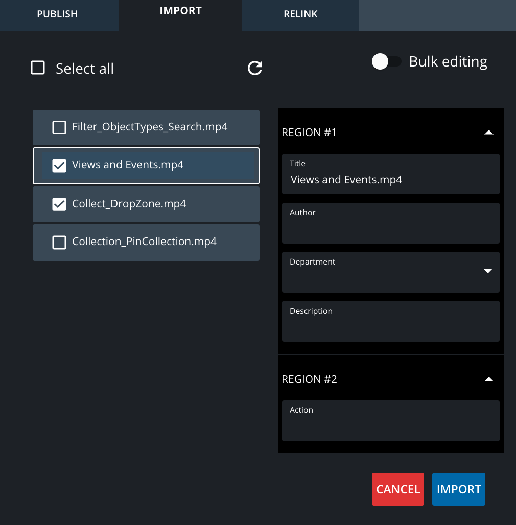 Extended features using Helmut