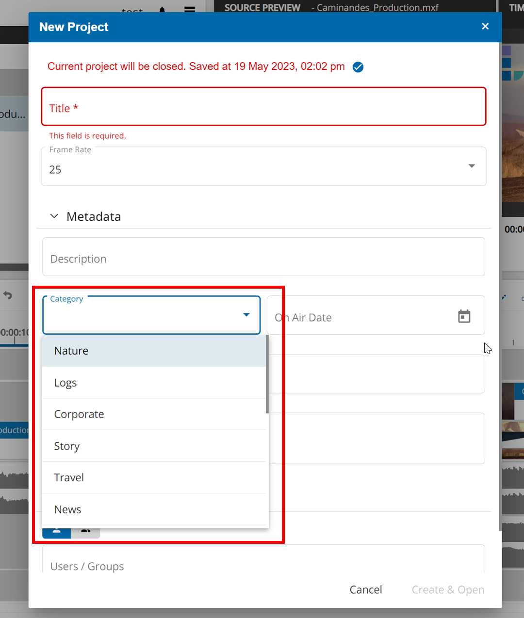 Navigating through enumeration elements