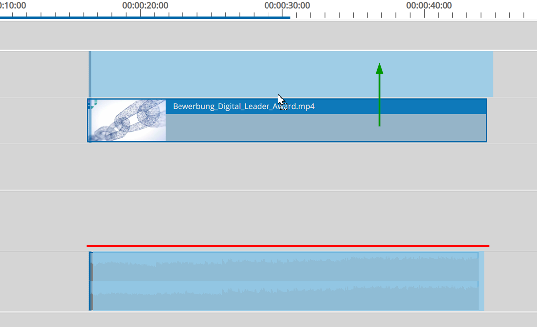 Changing the track for a segment