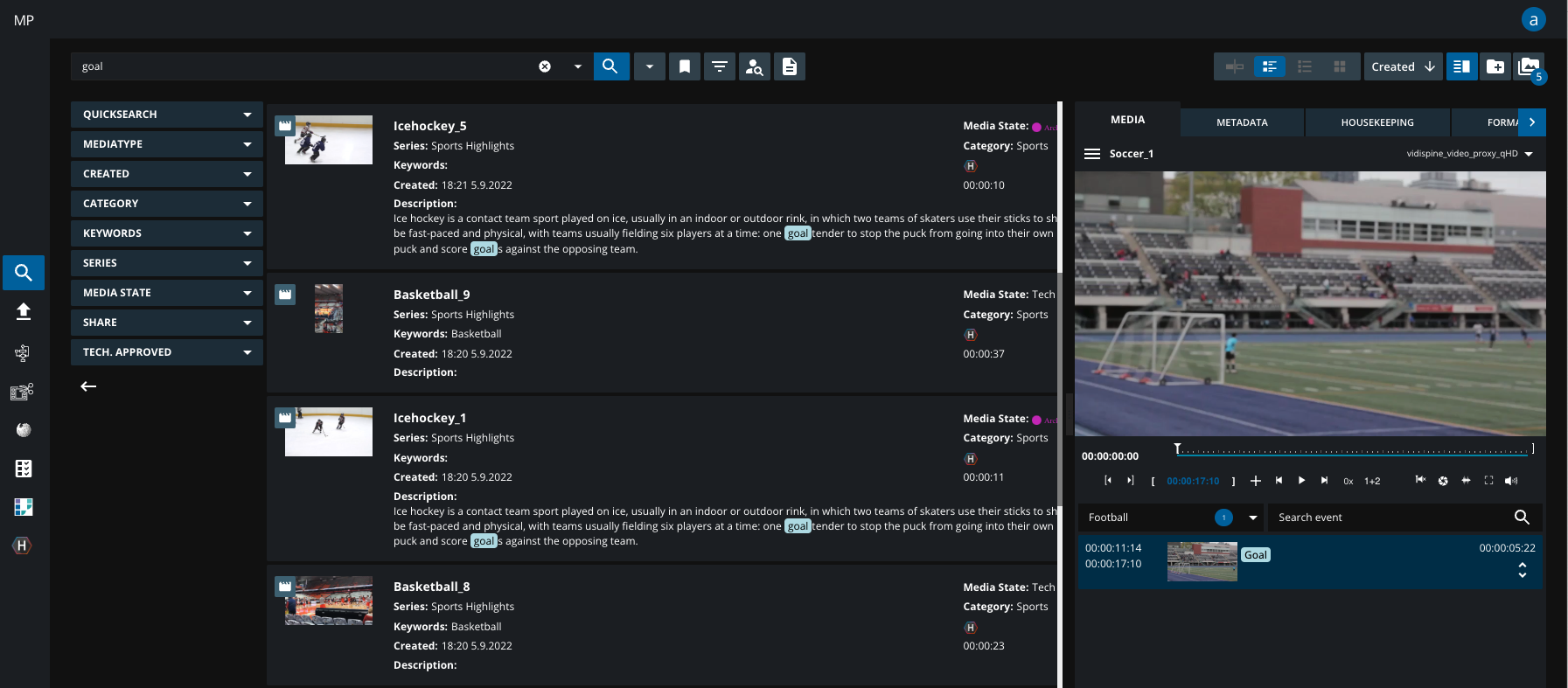 Highlighting search result text