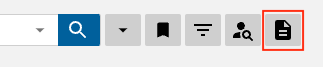 Option on the menu to export the Search as a CSV.