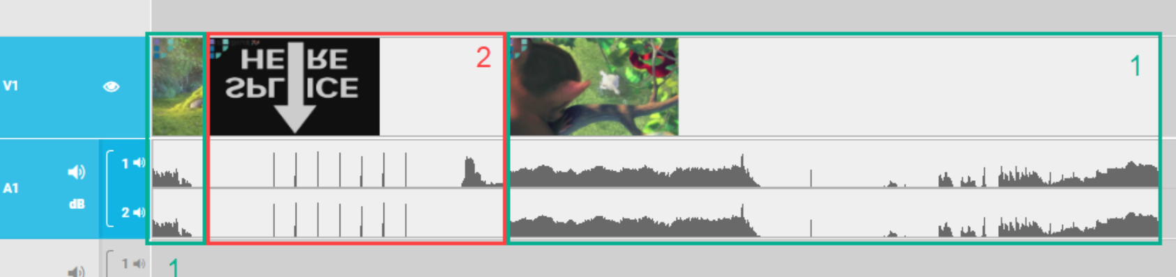 Segments overlapping in move
