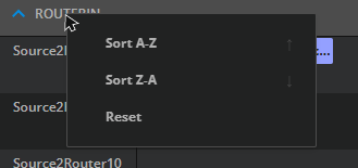Group Header Context Menu