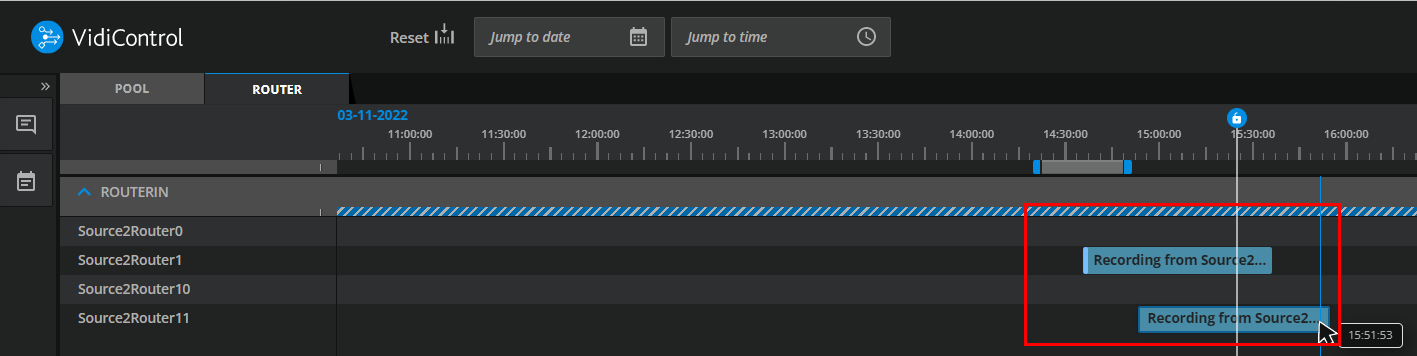 Individual booking component