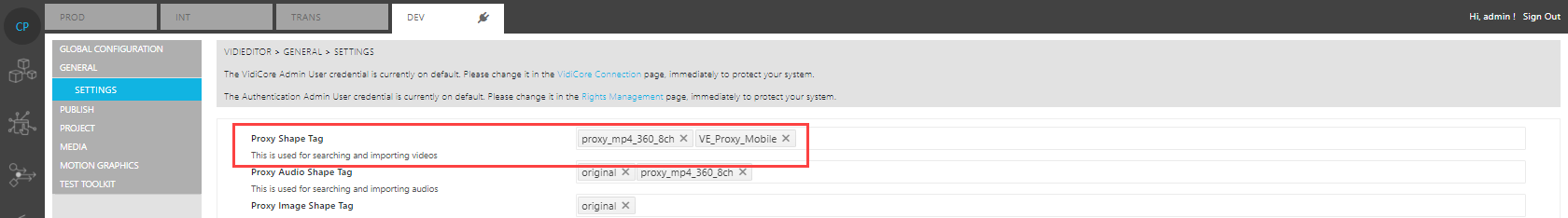 Supported formats