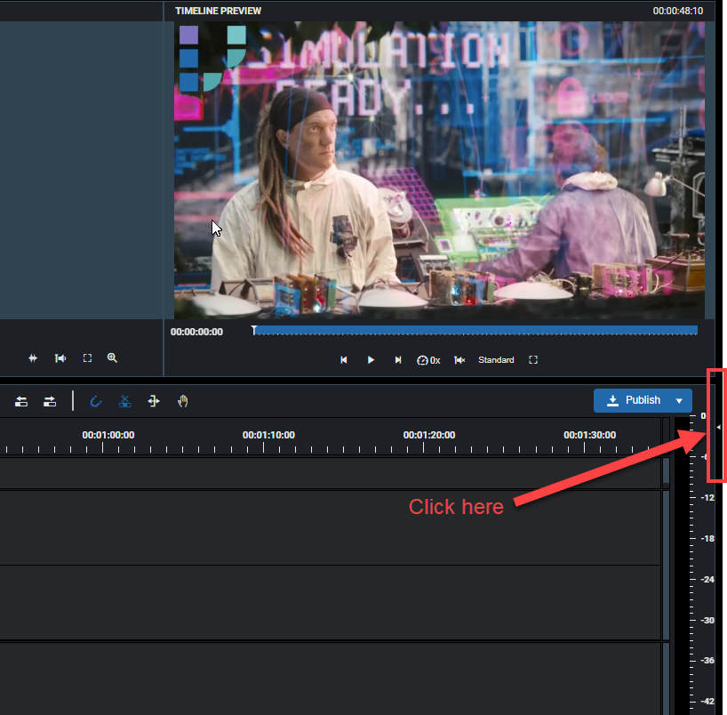 Where to open the workflow monitor right hand side of interface