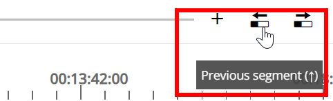 Tooltips displayed by hovering