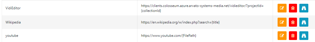 Specifying endpoints