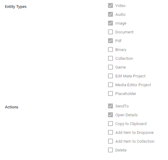 Bulk editing
